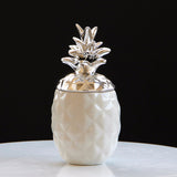 Empty,Ceramic,Pineapple,Coffee,Sugar,Storage,Canisters,Decor