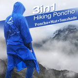 Naturehike,Portable,Hiking,Poncho,Raincoat,Backpack,Cover,Camping,Sunshade