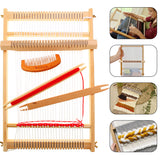 Traditional,Wooden,Weaving,Machine,Pretend,Knitting,Craft
