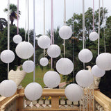 10Pcs,White,Color,Paper,Lanterns,Wedding,Party,Decorations