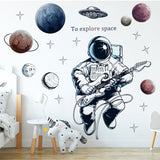 Space,Theme,Astronaut,Sticker,Dormitory,Living,Decor,Bedroom,Decoration,Decor