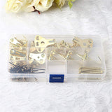 130Pcs,Picture,Hooks,Picture,Hanging,Nails,Mounting