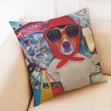 Honana,45x45cm,Animal,Print,Luxury,Cushion,Graffi,Style,Throw,Pillow,Pillow,Covers