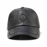 Winter,Artificial,Leather,Cotton,Lining,Letter,Badge,Outdoor,Adjustable,Baseball