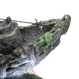 Aquarium,Ornament,Wreck,Sailing,Boats,Destroyer,Decor,Model