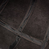 Collrown,Leather,Patchwork,Color,Casual,Vintage,Adjustable,Forward,Beret