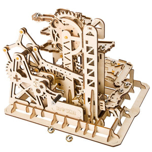 Handcrank,Wooden,Marble,Tower,Magic,Crush,Puzzle,Building,Mechanical,Model