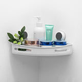 Toilet,Suction,Triangle,Shelf,Bathroom,Corner,Perforation,Drain,Storage