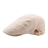 Summer,Womens,Embroidered,Printting,Beret,Adjustable,Gatsby,Visor