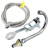 Switch,Control,Pedal,Valve,Basin,Faucet,Copper,Vertical,Laboratory,Medical,Flexible