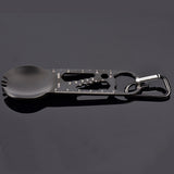 IPRee,Multifunctional,Tools,Stainless,Steel,Spoon,Climbing,Buckle,Scales,Outdoor,Camping