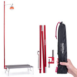 Naturehike,Outdoor,Portable,Folding,Aluminum,Alloy,Camping,Lantern,Fixing,Stand,Light,Holder