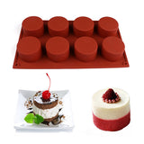 Holes,Round,Shape,Silicone,Chocolate,Candy,Pudding,Fondant,Pastry,Mould