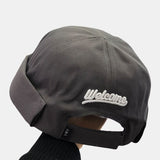 Unisex,Street,Hipsters,Letters,Embroidered,Casual,Melon,Brimless