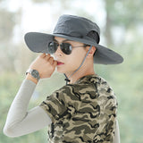 Summer,Protection,Centimeters,Visor,Adjustable,Bucket,Fishing,Mountaineering