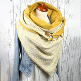 Women,Cotton,Thick,Winter,Outdoor,Casual,Small,Lattices,Pattern,Scarf,Shawl