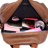 Leather,Backpack,Outdoor,Camping,Large,Capacity,Shoulder,Waterproof,Handbag
