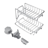 Layers,Drain,Kitchen,Faucet,Sponge,Cloth,Storage,Drying,Holder