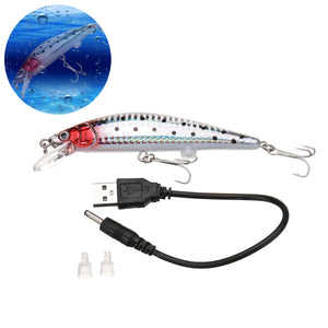 ZANLURE,12.5cm,Rechargeable,Swimbait,Twitching,Fishing,Lifelike