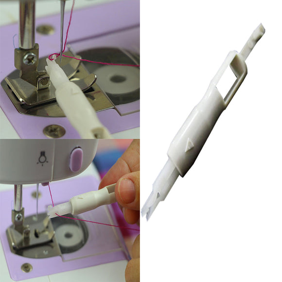 Needle,Threader,Insertion,Applicator,Sewing,Machine,Thread