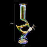 Beaker,Glass,Joint,Pipes,Bubblers,Smoking,Recycler,obacco,Glass,Water,Recycler,ookah