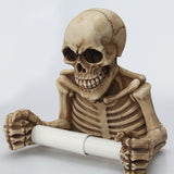 Skull,Paper,Holder,Mount,Toilet,Skeleton,Bathroom,Decorations,Paper,Shelf,Holder