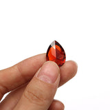 13x18mm,Artificial,Corundum,Pigeon,Blood,Sapphire,Lustrous,Loose,Gemstone,Decorations
