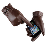Thick,Windproof,Touch,Screen,Leather,Cycling,Gloves