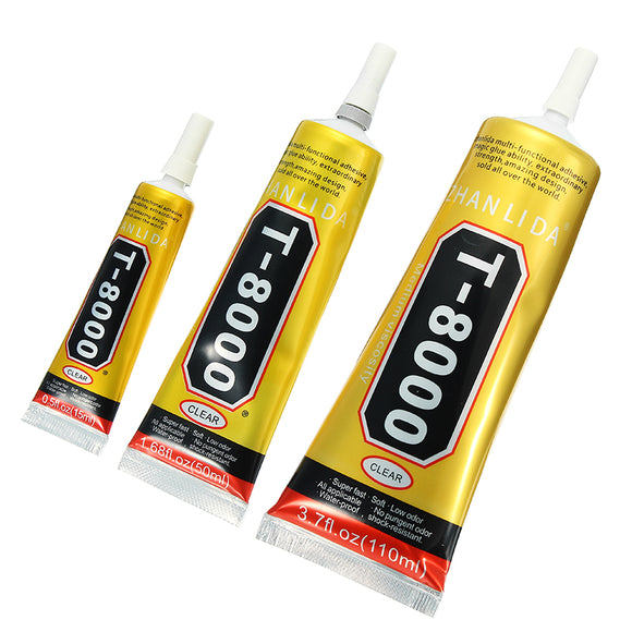 T8000,Epoxy,Resin,Acrylic,Adhesive,Needle,Phone,Screen,Repair,Crafts,Jewelry,Sizes