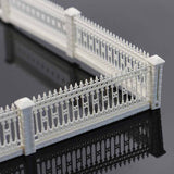 Scale,Detechable,Fences,Table,Model,Building,Train,Railway