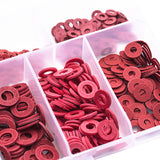 Suleve,500Pcs,Steel,Sealing,Washer,Washer,Gaskets,Fitting,Gasket,Assortment