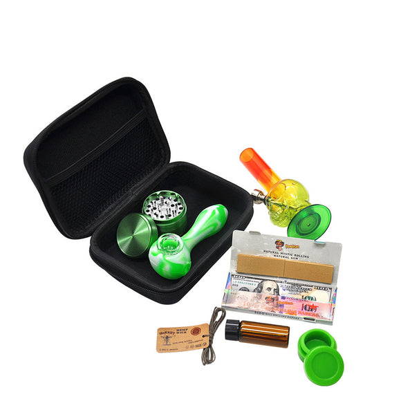 Portable,moking,Pipes,(Silicone,Pipes,obacco,Grinders,Crusher,Glass,Bottle,Silicone,Acrylic,moking,Filter