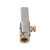 Brass,Wheel,Inflate,Valve,Clamp,Connector,Adapter