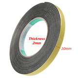 Safety,Black,Single,Sided,Adhesive,Cushion,Closed