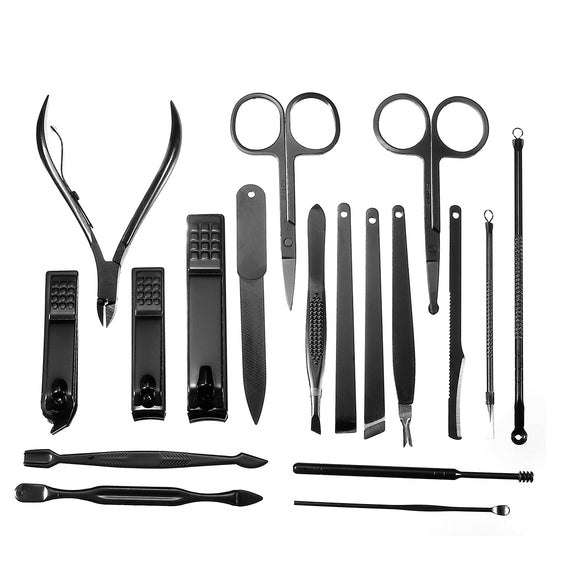 18Pcs,Manicure,Clipper,Grooming,Scissors,Pedicure