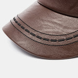 Collrown,Men's,Leather,Casual