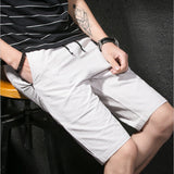 Summer,Cotton,Straight,Sport,Shorts,Casual,Elastic,Waist,Pockets,Shorts,Shorts