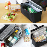 Double,Layer,Insulated,Handheld,Portable,Shoulder,Picnic,Camping,Travel,Storage