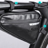 BIKING,Frame,Triangle,Outdoor,Cycling,Bicycle,Saddlebags,Pouch,Waterproof,Storage