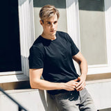 [FROM,XIAOMI,YOUPIN],Outdoor,Sport,Round,Collar,Antiviral,Casual,Shirts,Summer,Breathable,Sweat,Absorbing,Shirts