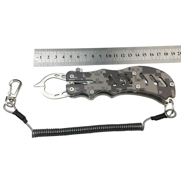 ZANLURE,Stainless,Steel,Camouflage,Pliers,Fishing,Gripper,Tackle,Outdoor,Portable,Fishing