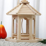 Wooden,Hanging,Feeder,Hotel,Outdoor,Garden,Decorations