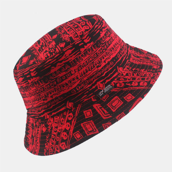 Unisex,Plant,Printing,Stylish,Summer,Outdoor,Visor,Short,Bucket