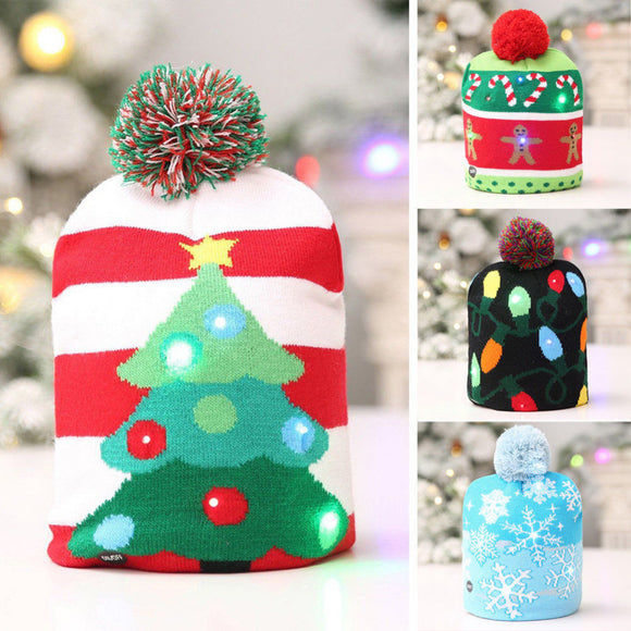 Loskii,Christmas,Adult,Light,Santa,Claus,Reindeer,Snowman,Gifts,Decorations,Christmas