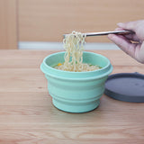 IPRee,Folding,Silicone,Portable,Lunch,Container,Camping,Picnic