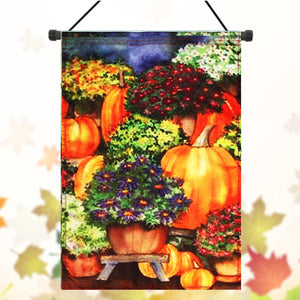 28''x40'',Pumpkin,Garden,Seasonal,Banner,Autumn,Decorations