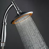 Rotatable,Stainless,Steel,Rainfall,Pressure,Shower,Steel,Holder