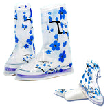 1Pair,Reusable,Covers,Boots,Thicken,Soles,Raincoats,Impermeable,Flower,Overshoes