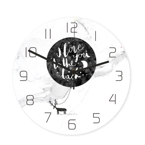 Loskii,CC062,Creative,Clock,Clock,Quartz,Clock,Office,Decorations