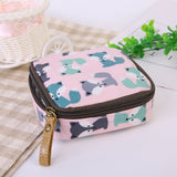 Cloth,Waterproof,Zipper,Sanitary,Napkin,Cosmetic,Storage,Purse